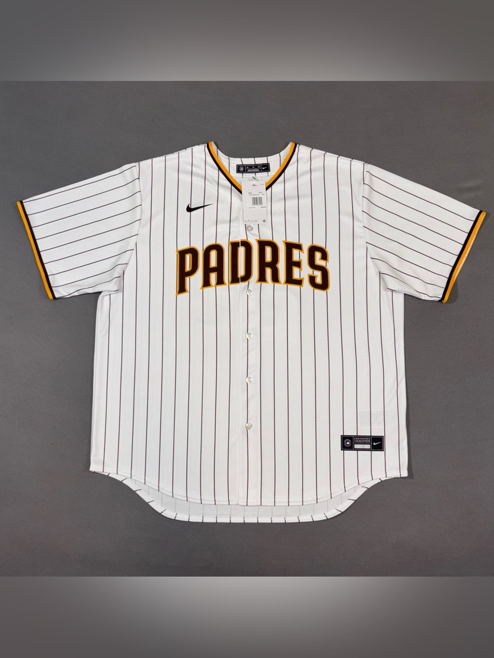 Men’s Nike San Diego Padres #22 Juan Soto MLB Jersey White Size 2XL